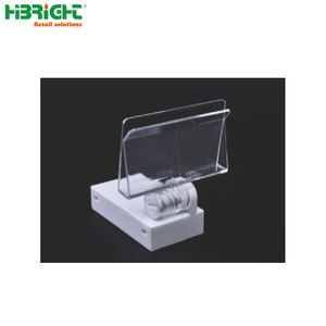 Soporte de señal de pedestal con soporte de señal de base magnética para exhibición de tienda - Product Image 1