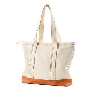 Bolso Tote de Lona para Mujer, Primavera 2025, Color Beige, Gran Capacidad, Cierre de Cremallera, Bolso de Hombro para el Trabajo, Viajes, Escuela y Uso Diario - Product Image 3