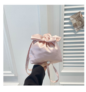 Mùa Hè Bohemian Sang Trọng Mềm Satin Xô Vai Túi Thiết Kế Mới Thêu Dây Kéo Túi Cô Gái Dễ Thương <span class=keywords><strong>Mini</strong></span> Trọng Lượng Nhẹ Cho - Product Image 5