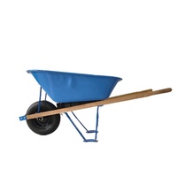Fournisseur d'usine, brouette agricole, brouette à roues, 6 pieds cubes, acier, entrepreneur, USA, JACKSON WHEELBARROW, marché américain, brouette à roues