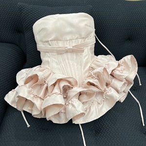 OUDINA elegante a spina di pesce in Mini abito gonfio di <span class=keywords><strong>zucca</strong></span> Party sera <span class=keywords><strong>da</strong></span> donna eleganti abiti <span class=keywords><strong>da</strong></span> donna - Product Image 5