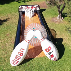 Pista Inflable Interactiva de PVC con Diez Pinos, Última Tendencia, Juego Deportivo Inflable para Adultos y Niños para Eventos Públicos - Product Image 2
