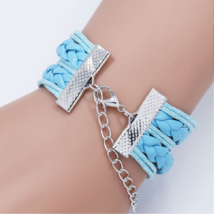 Bracelet en cuir « Infinity Love Teach » du fabricant, charme tendance pour les enseignants et les assistants d'enseignants, cadeau pour la fête des enseignants - Product Image 6