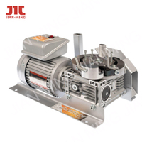 Réducteur à engrenages à vis sans fin NMRV servo-stable (entrée 3000RPM 1500RPM 2000RPM) pour moteur servo AC, équipement de convoyeur d'emballage