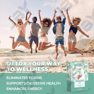 JBY Source de nutrition à base de plantes de haute qualité pour la purification du corps, <span class=keywords><strong>le</strong></span> renouvellement de l'énergie et <span class=keywords><strong>le</strong></span> bien-être Thé de nettoyage du <span class=keywords><strong>foie</strong></span> - Product Image 2