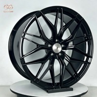 Nouvelles jantes en alliage forgé de luxe noir brillant 18 pouces, concaves profondes, à 20 rayons en Y pour Tesla Model 3 et M3