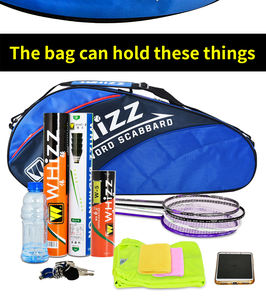 Borsa Personalizzata per Racchetta da <span class=keywords><strong>Badminton</strong></span> Set Sportivo con Racchetta, Borsa e Palline - Product Image 5