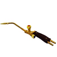 Torche à oxygène et acétylène à allumage manuel, tête de torche en forme de fleur de prunier, double tête, pistolet à souder pour climatiseur, réfrigérateur