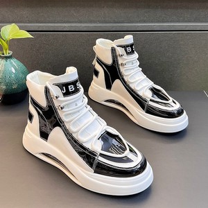 Nuove <span class=keywords><strong>Scarpe</strong></span> Alte da Uomo 2026, Alla Moda per Esterni, con Suola Spessa Rialzante, Antiscivolo, Tendenza Sportiva, <span class=keywords><strong>Scarpe</strong></span> Bianche - Product Image 3