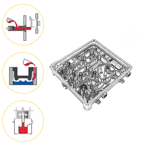 Fundición de acero a presión personalizada, nueva condición, piezas de fundición a presión de acero de alta calidad personalizadas - Product Image 4