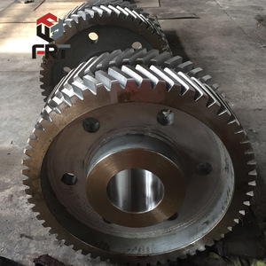 Engranajes de espiga de acero de alta precisión y anillos de engranaje forjados y mecanizados con perfil de diente recto para fabricantes de engranajes - Product Image 2