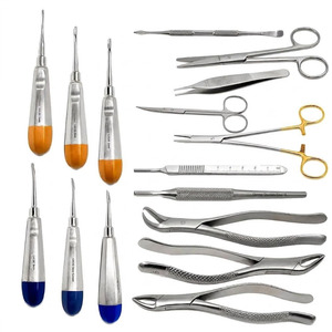 Premium Veterinär-Zahnextraktionsinstrumente Set Zangen-Set 16-teilig Btech Enterprises Edelstahl Umweltfreundlich Veterinär - Product Image 1