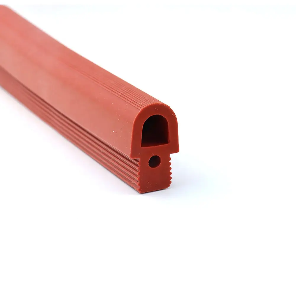 Mushroom head silicone strip oven oven oven door seal T-shaped red special-shaped silicone rubber seal