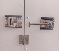 Conteneur pliable en acier, structure à 1 porte, porte à enroulement de 20 pieds, unité mobile et portable pour usage en usine, entrepôt de stockage