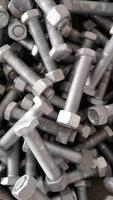 Baut Heksagonal dan Mur BERAT 3/4 inci 205 mm Ulir UNC ASME B18.2.1 BS 1769 ASTM A193 GRADE B7 A194 GRADE 2H GALVANIS PANAS
