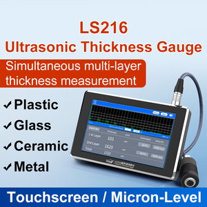 Ls216 3 lớp đo độ dày độ chính xác cao siêu âm lớp phủ đo độ dày cho nhựa sơn kim loại - Product Image 2