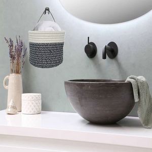 8 giỏ <span class=keywords><strong>wicker</strong></span> cho các nhà máy Boho lá tường trang trí sáng tạo nhà máy nồi nhỏ trồng trong nhà treo trong nhà hoặc ngoài trời - Product Image 2