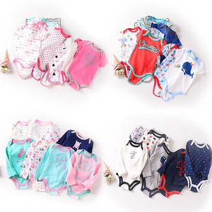 Abbigliamento per Neonati Tutine in Maglia per Neonati Body per Bambini 100% Cotone Pagliaccetto per Neonati - Product Image 1