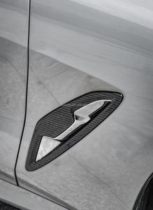 Aileron de lèvre arrière en Fiber de carbone Style KB avec lumière pour Audi A7 S7 diffuseur de lèvre de pare-chocs arrière16-18 - Product Image 5