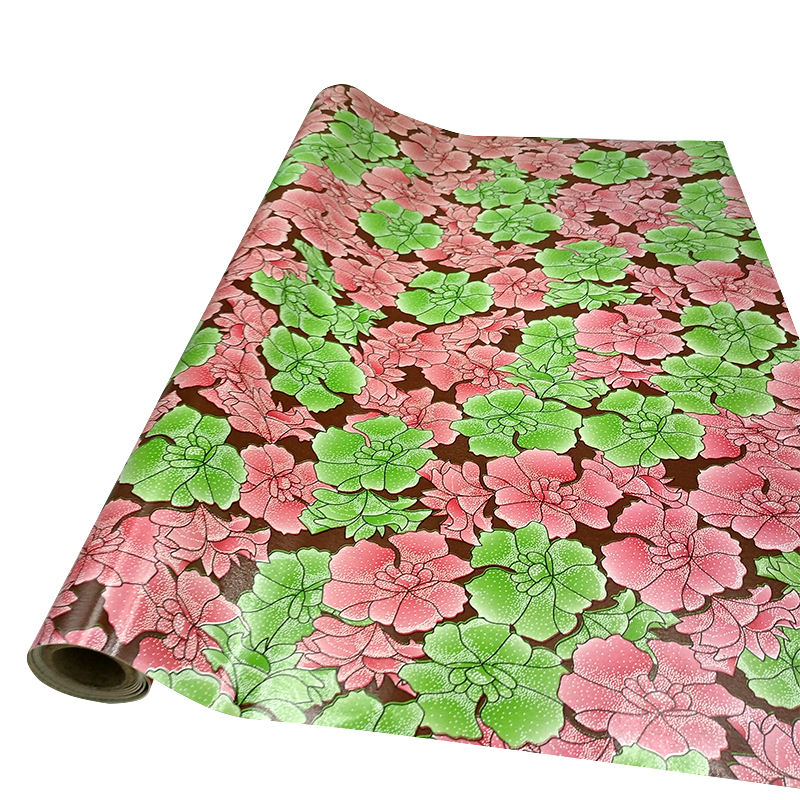 Rollo de suelo de linóleo blanco