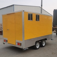 Remorque alimentaire Mobile Barbecue Camion Restauration Remorque à vendre Rue Café Bar Camion Hot Dog Chariot Concession Alimentaire Remorques