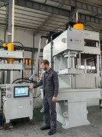 Presse hydraulique de redressage à colonne unique Y41-315T – Machine de redressage de profilés en C à bras unique