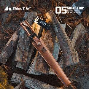 Shinetrip 05 Picnic Barbacoa Aislado Carbon Fire Clip Portable Carbon Steel Fire Tongs - Product Image 5