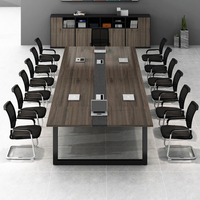 Ensemble de mobilier de bureau moderne HYZ88, bureau de salle de conférence, table de salle de réunion, tables et chaises de conférence