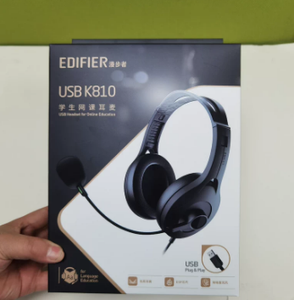 Audífonos <span class=keywords><strong>Edifier</strong></span> USB K810 Over-Ear, Nuevos, con Interfaz USB y Micrófono, Adecuados para Clases en Línea, Estudio y Uso en la Oficina - Product Image 4