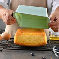 Moule à gâteau en silicone de qualité alimentaire, antiadhésif, facile à démouler, réutilisable, pour pain, cheesecake, outils de pâtisserie de cuisine