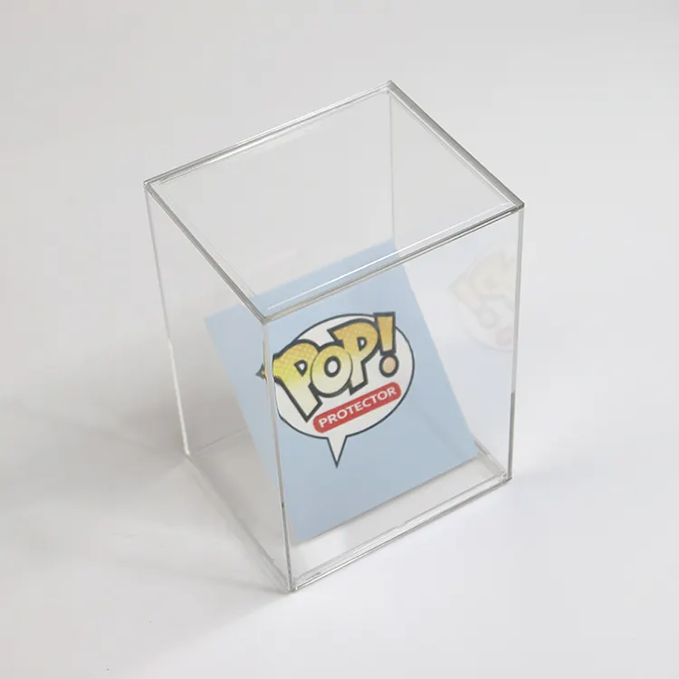 1/8 pouces d'épaisseur Funko POP vinyle Transparent acrylique protecteur boîte de rangement empilé en plastique boîte d'affichage étui pour Funko Pop Figures