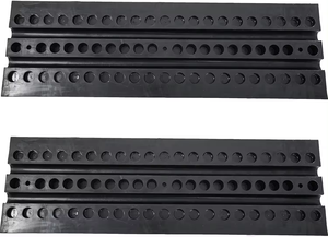 लागत प्रभावी रबर गति ब्रेकर पीला-काला सड़क गति बम्प सड़क रबर गति हम्प - Product Image 2