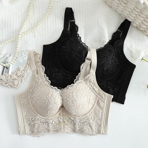 Soutien-gorge push-up pour salon de beauté, fin, réglable, pour <span class=keywords><strong>poitrine</strong></span> généreuse, réduit l'apparence de la <span class=keywords><strong>poitrine</strong></span>, soutient et corrige la forme, en nylon, collection automne - Product Image 3