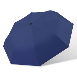 Parapluie pliant moderne en tube métallique, personnalisable avec logo, idéal pour les voyages, promotionnel, pare-soleil automatique, cadeau d'affaires pour femmes - Product Image 3