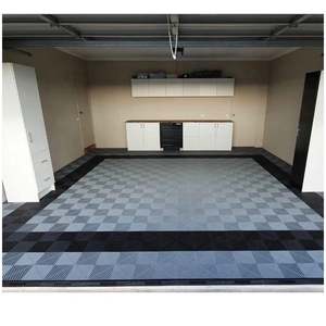 Easy to Install PP Interlocking Garage Floor Plastic Floor Grating - Product Image 1