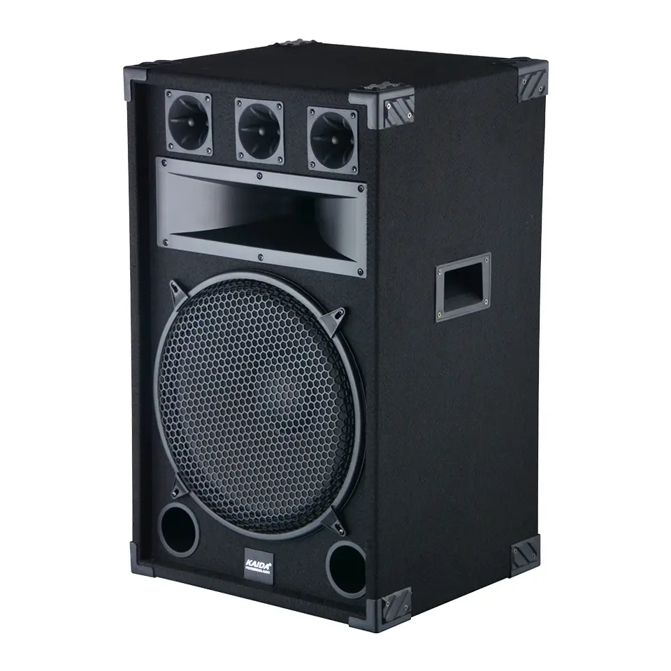 الأكثر مبيعاً سعر المصنع الاحترافي 15 بوصة كاريوكي شريط DJ خشبى S15 صندوق مكبر صوت نظام صوت كبير