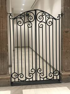 Puerta Principal <span class=keywords><strong>de</strong></span> Hierro Forjado <span class=keywords><strong>de</strong></span> Seguridad para <span class=keywords><strong>Entrada</strong></span>, Precio <span class=keywords><strong>de</strong></span> Mercado, Duradera, para Casa o Villa - Product Image 4