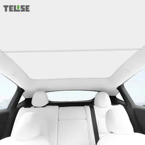 테슬라 모델 Y 모델 3 모델 X용 TELISE 공장 가격 탑핏 차량 선 루프 전기 스마트 차양