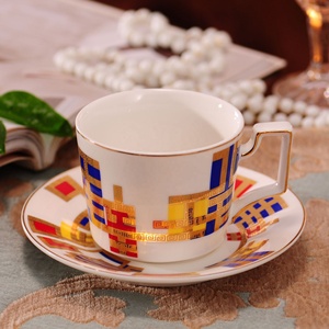 ชุดกาแฟชาเซรามิกอย่างดี สไตล์ยุโรปสุดหรู ลดราคาพิเศษ - Product Image 2