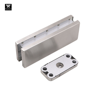 Accessoires de quincaillerie de porte de haute qualité, ressort de porte hydraulique au sol, sans creuser, ressort de porte dissimulé pour portes pivotantes en verre
