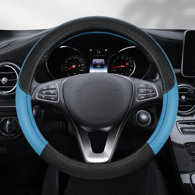 ลายนูน-สีดำและสีน้ำเงิน