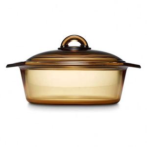 Manufacturer Stock 2.5 L Big <b>Pot</b> Two Ears Oven Stew Kitchen Accessories Cookware <b>Soup</b> Cooking <b>Pot</b> Dish Glass Casseroles - Product Image 1