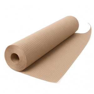 Rotolo di Cartone Ondulato Protettivo Largo 100 Cm, 46 Metri per Protezione Pavimenti e Mascheratura - Product Image 1