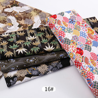 Tissu de patchwork imprimé en coton japonais 100% 20*25cm pour la vente en gros de matériel de quilting