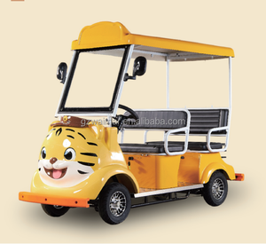 Carrito <span class=keywords><strong>de</strong></span> Golf Eléctrico Todoterreno <span class=keywords><strong>de</strong></span> Alto Rendimiento para 4 Personas con Motor Potente <span class=keywords><strong>de</strong></span> 60V para Transporte en Campos <span class=keywords><strong>de</strong></span> Golf y Resorts - Product Image 1