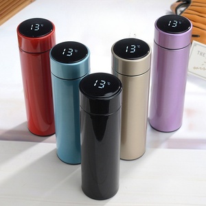 Bouilloire intelligente en acier inoxydable personnalisée pour l'extérieur avec isolation thermique – Articles promotionnels haut de gamme - Product Image 1