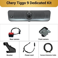 Caméra de recul numérique 2K Sinjet pour Chery Tiggo 9 avec Wi-Fi, type séparé, écran 9,2 pouces H10 Pro Mirror DashCam