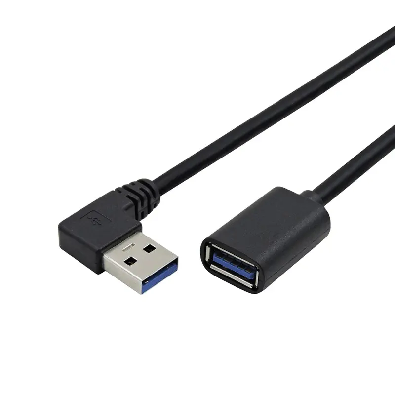 XXD-Design OEM Rechts links Winkel USB 3.0 A Adapter kabel von Stecker zu Buchse schwarz Hochgeschwindigkeits-USB2. 0 otg-Verlängerung kabel