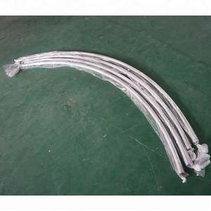 ผ้าชีฟองสีชมพูพร้อมขาตั้งท่อปรับได้สำหรับฉากหลังดอกไม้ในงานแต่งงาน - Product Image 4