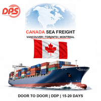 Amz FBA Canada : Transport maritime de fret de Chine DDP, livraison porte-à-porte, LCL, transitaire express, agent logistique d'entrepôt, livraison rapide